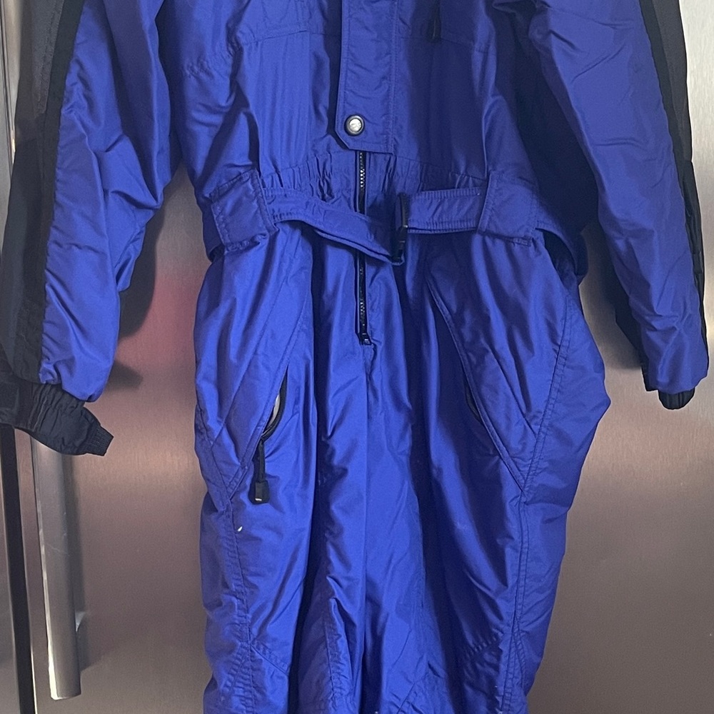 Vintage Mens CB Belted Ski Suit